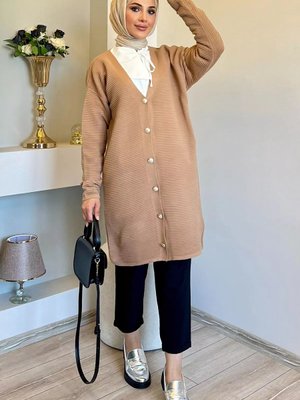 Bisküvi Triko Hırka