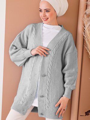 Triko Hırka İndigo