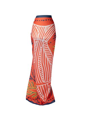 Desenli Büyük Pareo 140x140 Cm