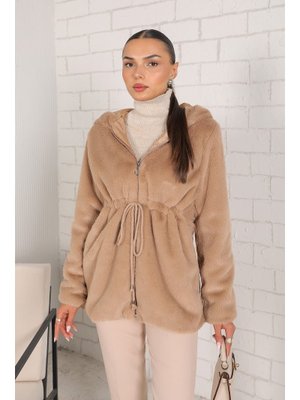 Bej Suni Kürk Kaban