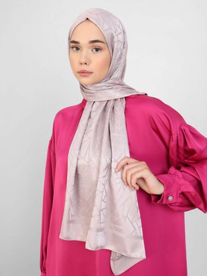 Pudra Diamond Mermer Desen Şal