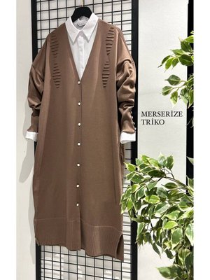 Soğuk İp Merserize Hırka Standart Beden (38 Uyumlu) Soğuk İp Merserize Hırka Standart Beden (38 Uyumlu)