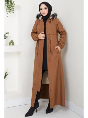 Taba İçi Kürklü Tam Boy Bondit Mont Taba İçi Kürklü Tam Boy Bondit Mont