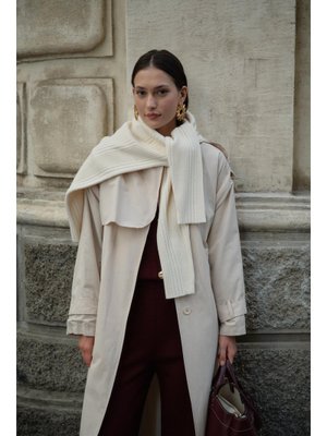 Taş Arby Kemerli Trençkot