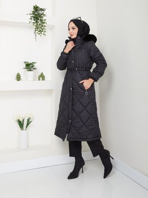 Büyük Beden Şişme Mont