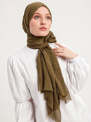 Haki Confort Şal