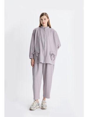 Gri Coralie Basic Pantolonlu Takım Gri Coralie Basic Pantolonlu Takım