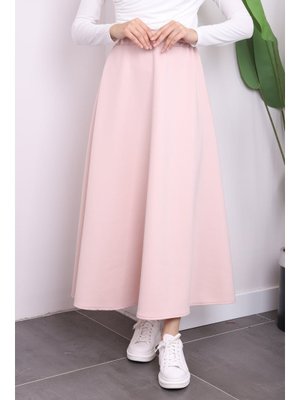 Pudra Scuba Kloş Etek