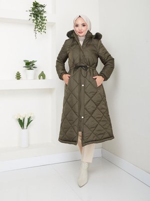 Büyük Beden Şişme Mont