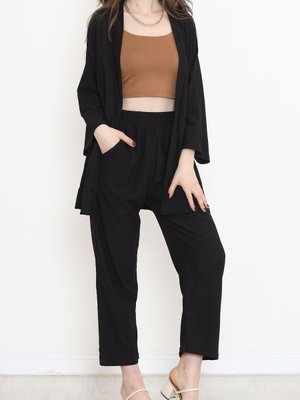 Kimono Takım Siyah Kimono Takım Siyah