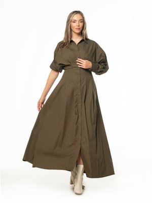 Gömlek Elbise Tam Boy