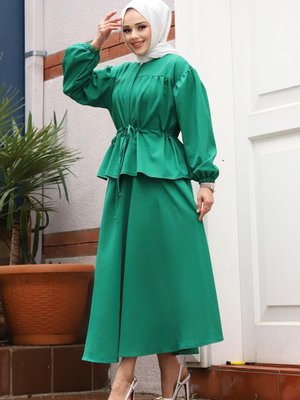 Yeşil Bronş Detaylı Takım