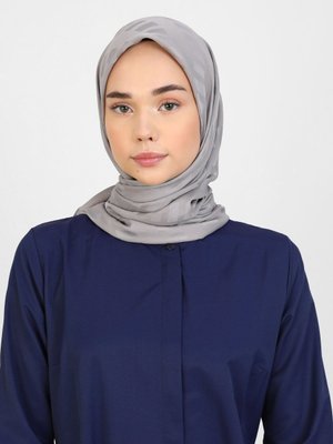 Diamond Dörtgen Desen Eşarp Kül