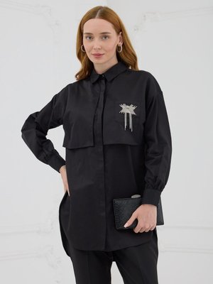 Cebi Taş İşlemeli Gömlek