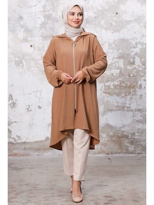 Vizon Kapüşonlu Bürümcük Kap