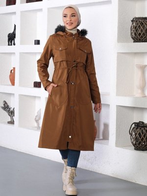 Camel Tünel Detaylı Mont