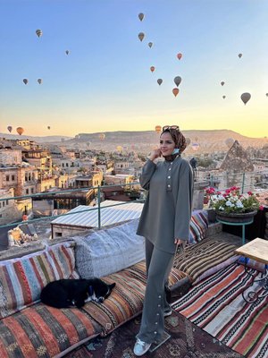 Premium Düğmeli Modal Takım Haki Premium Düğmeli Modal Takım Haki