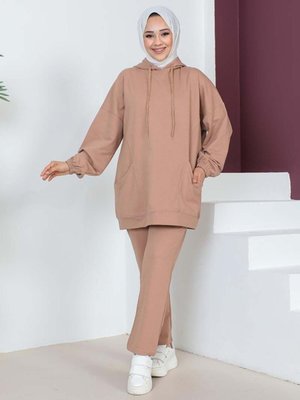 Kapüşonlu Spor Takım Vizon