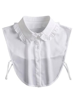 Fırfır Detay Özel Tasarım Yakalık Yaka İçlik Boyunluk Yarım Gömlek Fırfır Detay Özel Tasarım Yakalık Yaka İçlik Boyunluk Yarım Gömlek