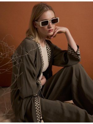 Modal Kumaş İkili Takım Haki Modal Kumaş İkili Takım Haki