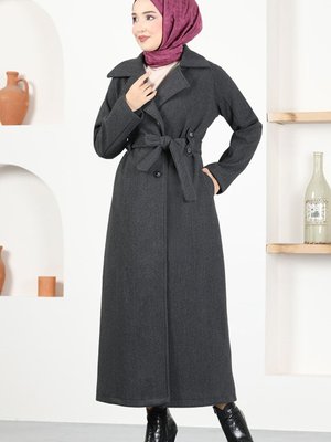 Kaşe Kaban Antrasit