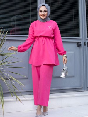 Fuşya Bronş Detaylı Takım