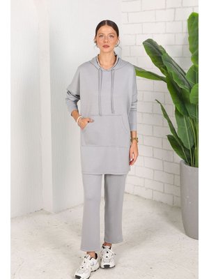 Gri Basic Oysho Takım