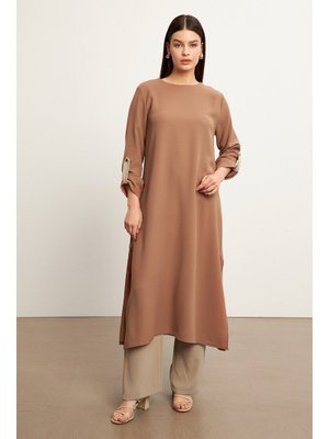 Camel Afra Tunik Pantolon Takım Camel Afra Tunik Pantolon Takım