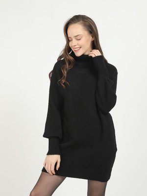 Balıkçı Yaka Balon Kol Tunik