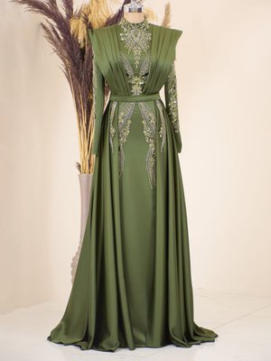 Haki Miranda Abiye Elbise Haki Miranda Abiye Elbise