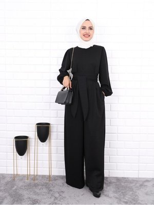 Geniş Kuşak Dolamalı Tulum