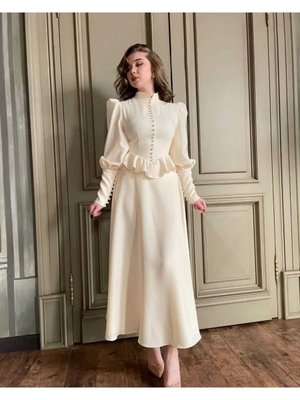 Vintage Özel Tasarım Elbise