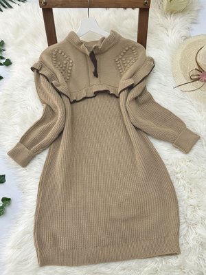 Çalıkuşu Triko Tunik Camel