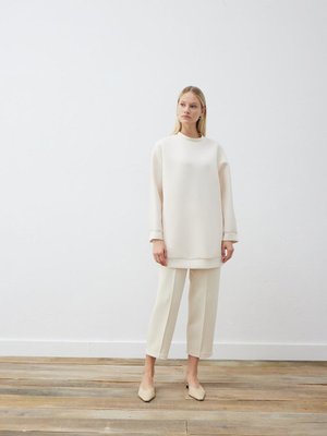 Scuba Puf Sweat Vanilya