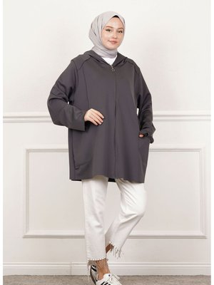 Sweat Fermuar Detaylı Sweat Fermuar Detaylı