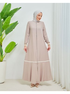 Biye Detaylı Spor Model Mevsimlik Ferace Biye Detaylı Spor Model Mevsimlik Ferace