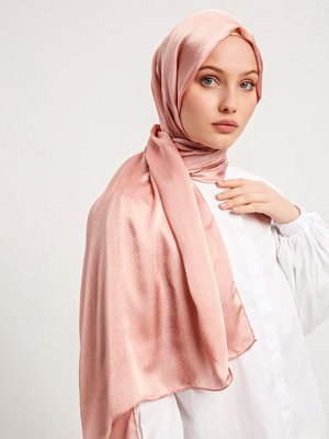 Pudra Janjanlı Krinkıl Şal