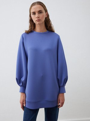 Carol Scuba Puf Tunik Violet