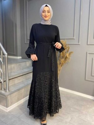 Tesettür Abiye Elbise