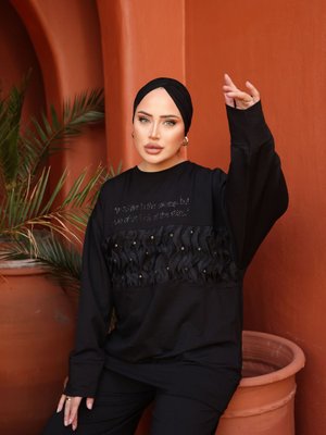 İkili Eşofman Takımı Iplik Likra