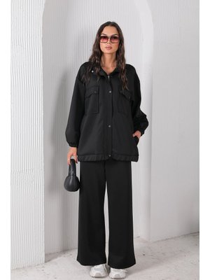 Siyah Scuba Cepli Takım