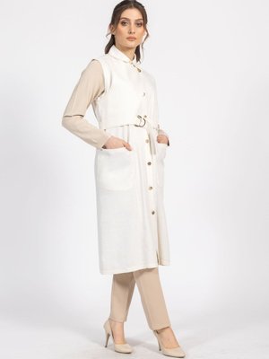 Bej Rengi Giyim Giyim , Yelek