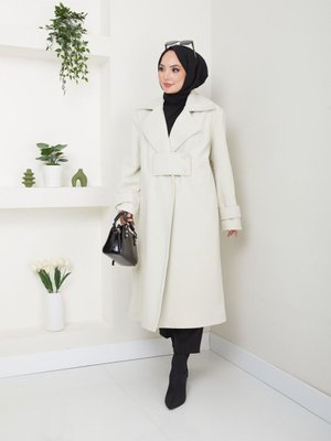 Düğme Detaylı Kaşe Kaban Ck Düğme Detaylı Kaşe Kaban Ck