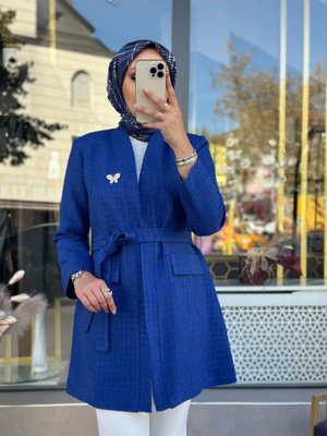 Tüvit Kurşaklı Ceket