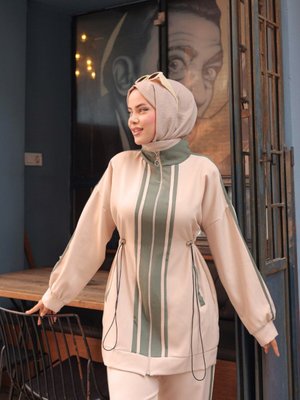 Eşofman Fermuarlı İkili Takımı