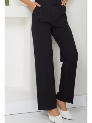 Siyah Cırtlı Pantolon Siyah Cırtlı Pantolon