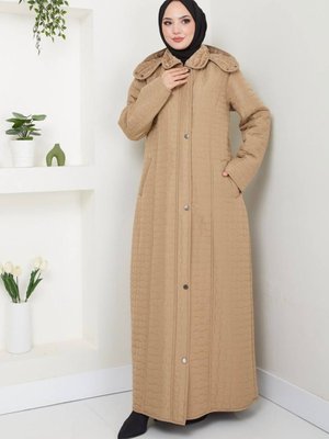 İçi Kürklü Tam Boy Kaban Mont