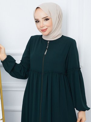 Moda Esre Fashion Giyim Büzgülü Ferace