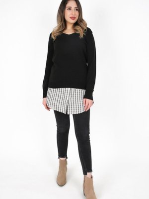 Düğmeli Gömlek Etek