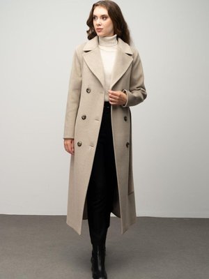 Punto Detaylı Kruvaze Exclusive Kaban Taş